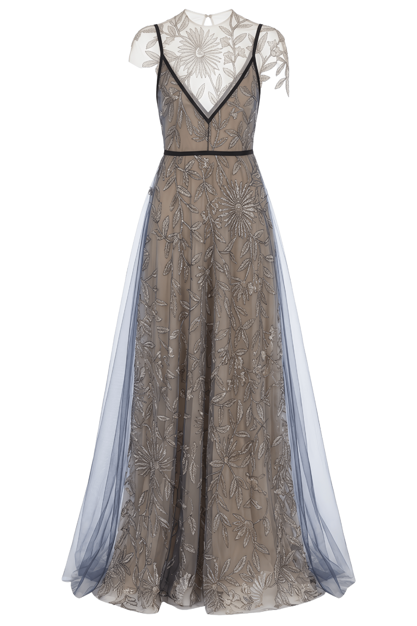 Camila Gown - ALBOUSHIYA - district 5 - dubai - riyadh - abaya - dresses - designers - evening wear - luxury - elegance - craftsmanship - gowns - cocktail dresses - collections - georges