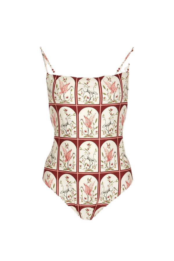 Caoba Garza One Piece Swimsuit - ALBOUSHIYA - district 5 - dubai - riyadh - abaya - dresses - designers - evening wear - luxury - elegance - craftsmanship - gowns - cocktail dresses - collections - georges