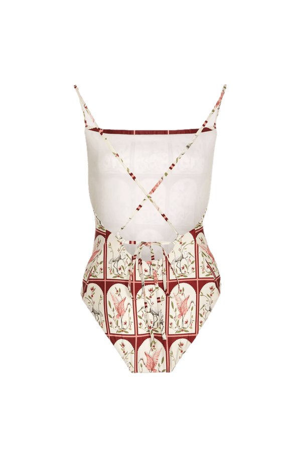 Caoba Garza One Piece Swimsuit - ALBOUSHIYA - district 5 - dubai - riyadh - abaya - dresses - designers - evening wear - luxury - elegance - craftsmanship - gowns - cocktail dresses - collections - georges
