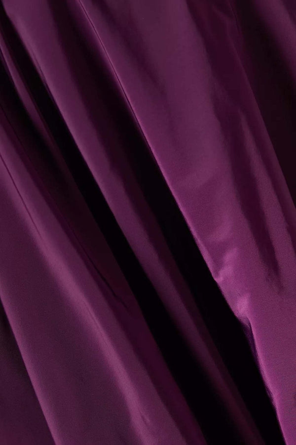 Carly Taffeta and Crepe Long Dress - ALBOUSHIYA - district 5 - dubai - riyadh - abaya - dresses - designers - evening wear - luxury - elegance - craftsmanship - gowns - cocktail dresses - collections - georges