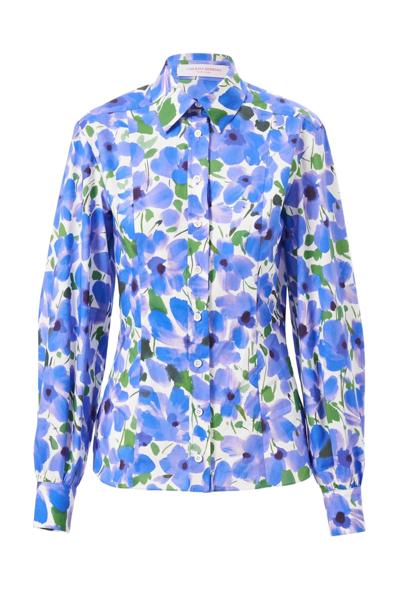 Floral-Print Blouse