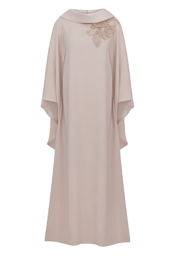 Chiffon Caftan - ALBOUSHIYA - district 5 - dubai - riyadh - abaya - dresses - designers - evening wear - luxury - elegance - craftsmanship - gowns - cocktail dresses - collections - georges