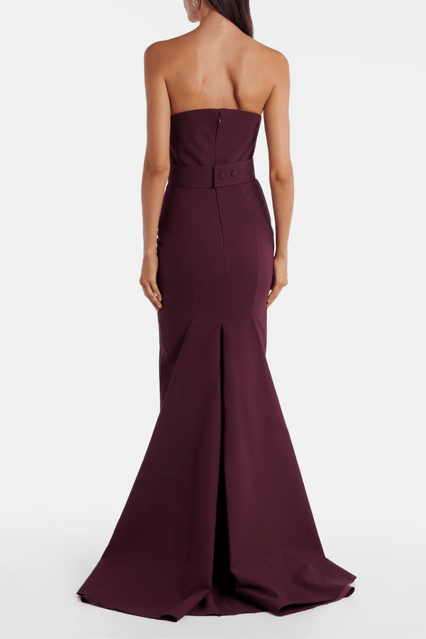 Citra Strapless Maxi Dress - ALBOUSHIYA - district 5 - dubai - riyadh - abaya - dresses - designers - evening wear - luxury - elegance - craftsmanship - gowns - cocktail dresses - collections - georges