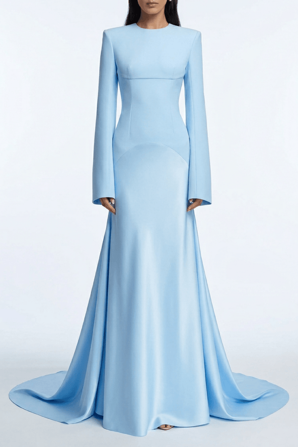 Claudine Maxi Dress - ALBOUSHIYA - district 5 - dubai - riyadh - abaya - dresses - designers - evening wear - luxury - elegance - craftsmanship - gowns - cocktail dresses - collections - georges