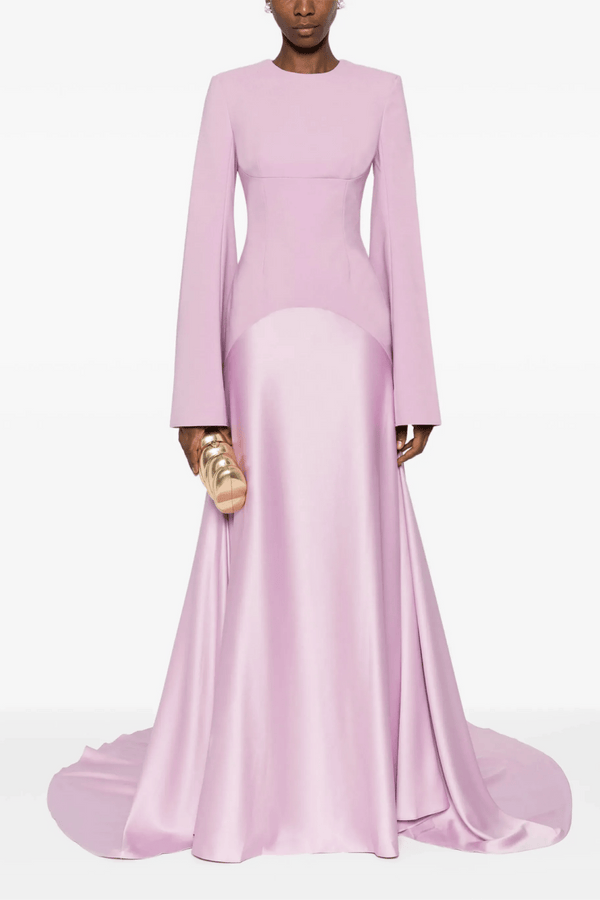 Claudine Maxi Dress - ALBOUSHIYA - district 5 - dubai - riyadh - abaya - dresses - designers - evening wear - luxury - elegance - craftsmanship - gowns - cocktail dresses - collections - georges