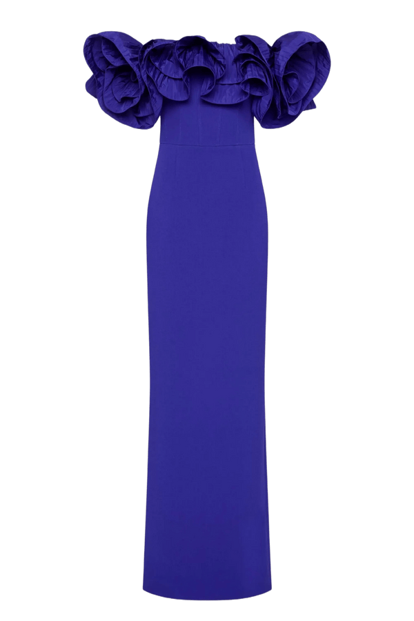 Cora Gown - ALBOUSHIYA - district 5 - dubai - riyadh - abaya - dresses - designers - evening wear - luxury - elegance - craftsmanship - gowns - cocktail dresses - collections - georges