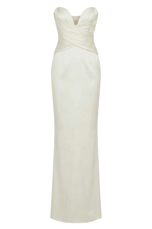 Cybele Dress in Lokum - ALBOUSHIYA - district 5 - dubai - riyadh - abaya - dresses - designers - evening wear - luxury - elegance - craftsmanship - gowns - cocktail dresses - collections - georges