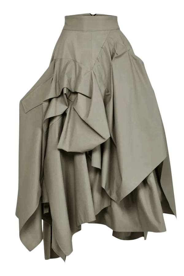 Definitive Deconstruct Skirt - ALBOUSHIYA - district 5 - dubai - riyadh - abaya - dresses - designers - evening wear - luxury - elegance - craftsmanship - gowns - cocktail dresses - collections - georges