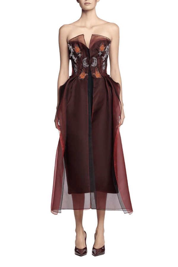 Dragonfly Dress - ALBOUSHIYA - district 5 - dubai - riyadh - abaya - dresses - designers - evening wear - luxury - elegance - craftsmanship - gowns - cocktail dresses - collections - georges