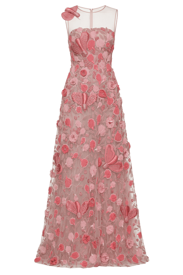 Dragonfly Gown - ALBOUSHIYA - district 5 - dubai - riyadh - abaya - dresses - designers - evening wear - luxury - elegance - craftsmanship - gowns - cocktail dresses - collections - georges