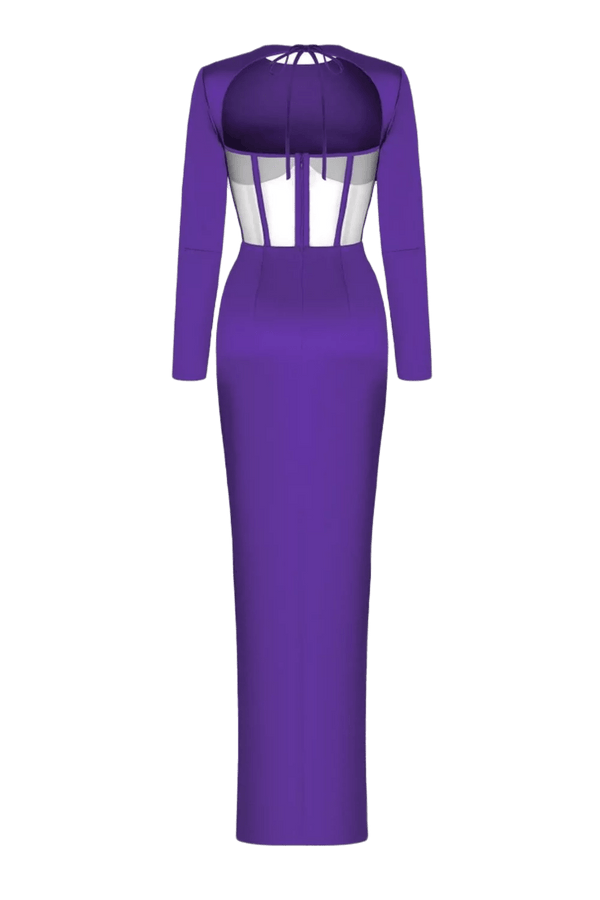 Draped Corset Gown - ALBOUSHIYA - district 5 - dubai - riyadh - abaya - dresses - designers - evening wear - luxury - elegance - craftsmanship - gowns - cocktail dresses - collections - georges