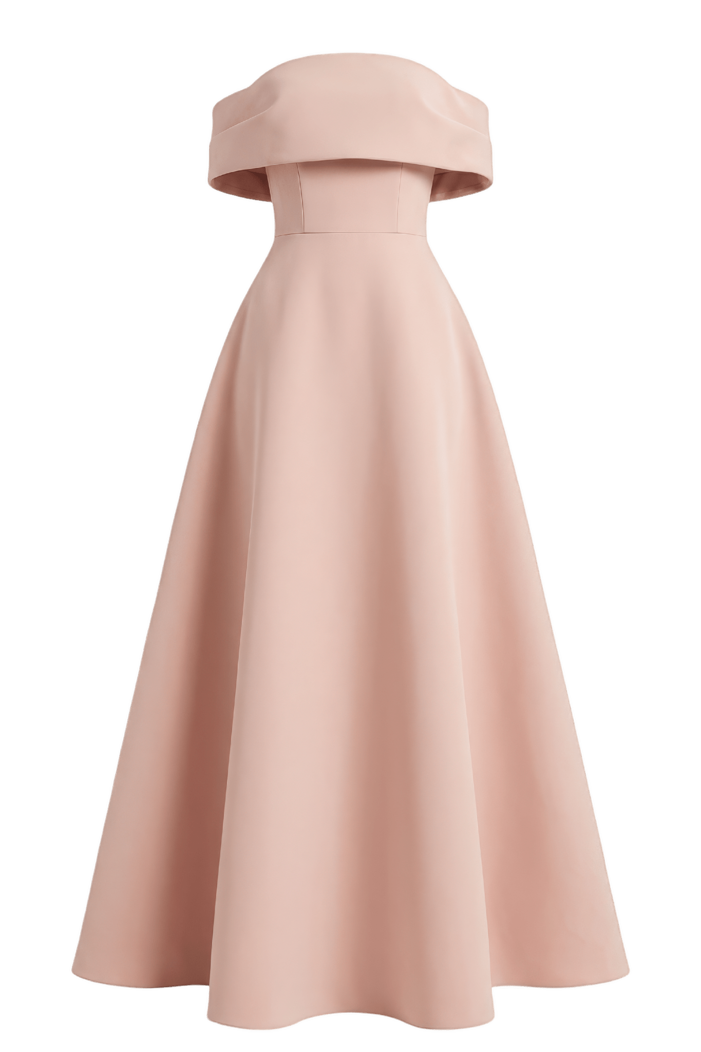 Eclipse Off-Shoulder Gown - ALBOUSHIYA - district 5 - dubai - riyadh - abaya - dresses - designers - evening wear - luxury - elegance - craftsmanship - gowns - cocktail dresses - collections - georges