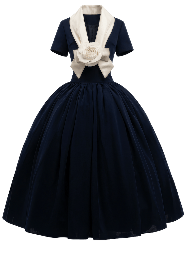 Elsa Gown - ALBOUSHIYA - district 5 - dubai - riyadh - abaya - dresses - designers - evening wear - luxury - elegance - craftsmanship - gowns - cocktail dresses - collections - georges