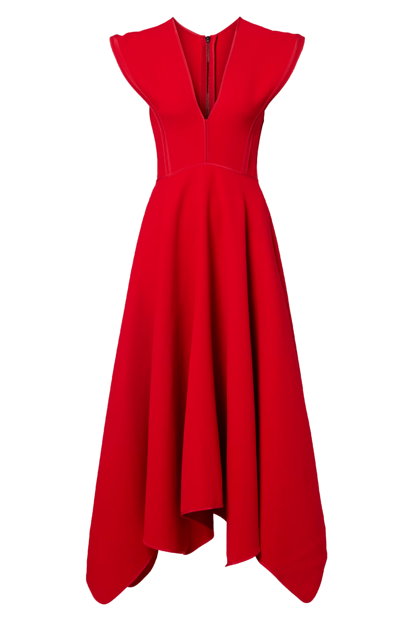 Empath Dress in Rouge - ALBOUSHIYA - district 5 - dubai - riyadh - abaya - dresses - designers - evening wear - luxury - elegance - craftsmanship - gowns - cocktail dresses - collections - georges