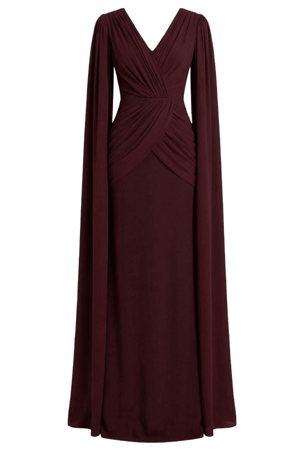 Evelyn Dress - ALBOUSHIYA - district 5 - dubai - riyadh - abaya - dresses - designers - evening wear - luxury - elegance - craftsmanship - gowns - cocktail dresses - collections - georges