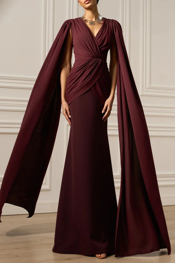 Evelyn Dress - ALBOUSHIYA - district 5 - dubai - riyadh - abaya - dresses - designers - evening wear - luxury - elegance - craftsmanship - gowns - cocktail dresses - collections - georges