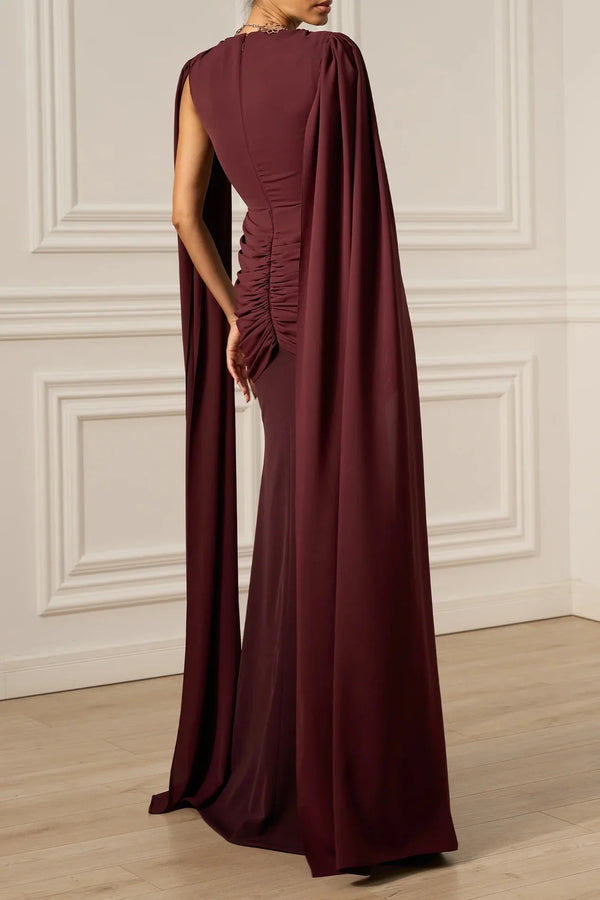 Evelyn Dress - ALBOUSHIYA - district 5 - dubai - riyadh - abaya - dresses - designers - evening wear - luxury - elegance - craftsmanship - gowns - cocktail dresses - collections - georges