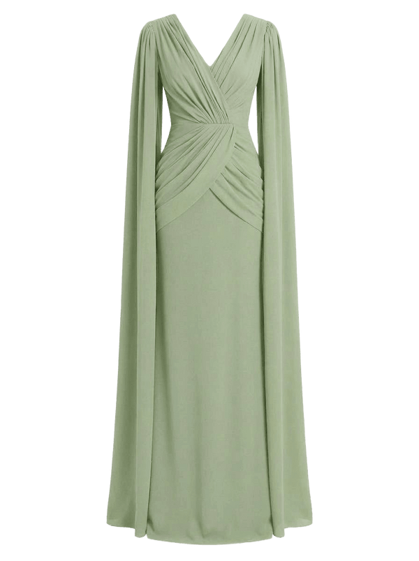 Evelyn Dress - ALBOUSHIYA - district 5 - dubai - riyadh - abaya - dresses - designers - evening wear - luxury - elegance - craftsmanship - gowns - cocktail dresses - collections - georges