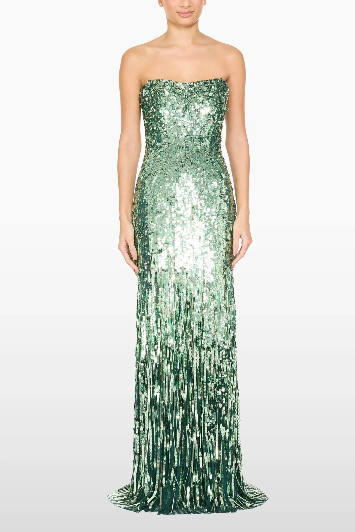 Fern Kimi Gown - ALBOUSHIYA - district 5 - dubai - riyadh - abaya - dresses - designers - evening wear - luxury - elegance - craftsmanship - gowns - cocktail dresses - collections - georges