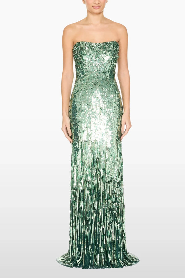 Fern Kimi Gown - ALBOUSHIYA - district 5 - dubai - riyadh - abaya - dresses - designers - evening wear - luxury - elegance - craftsmanship - gowns - cocktail dresses - collections - georges