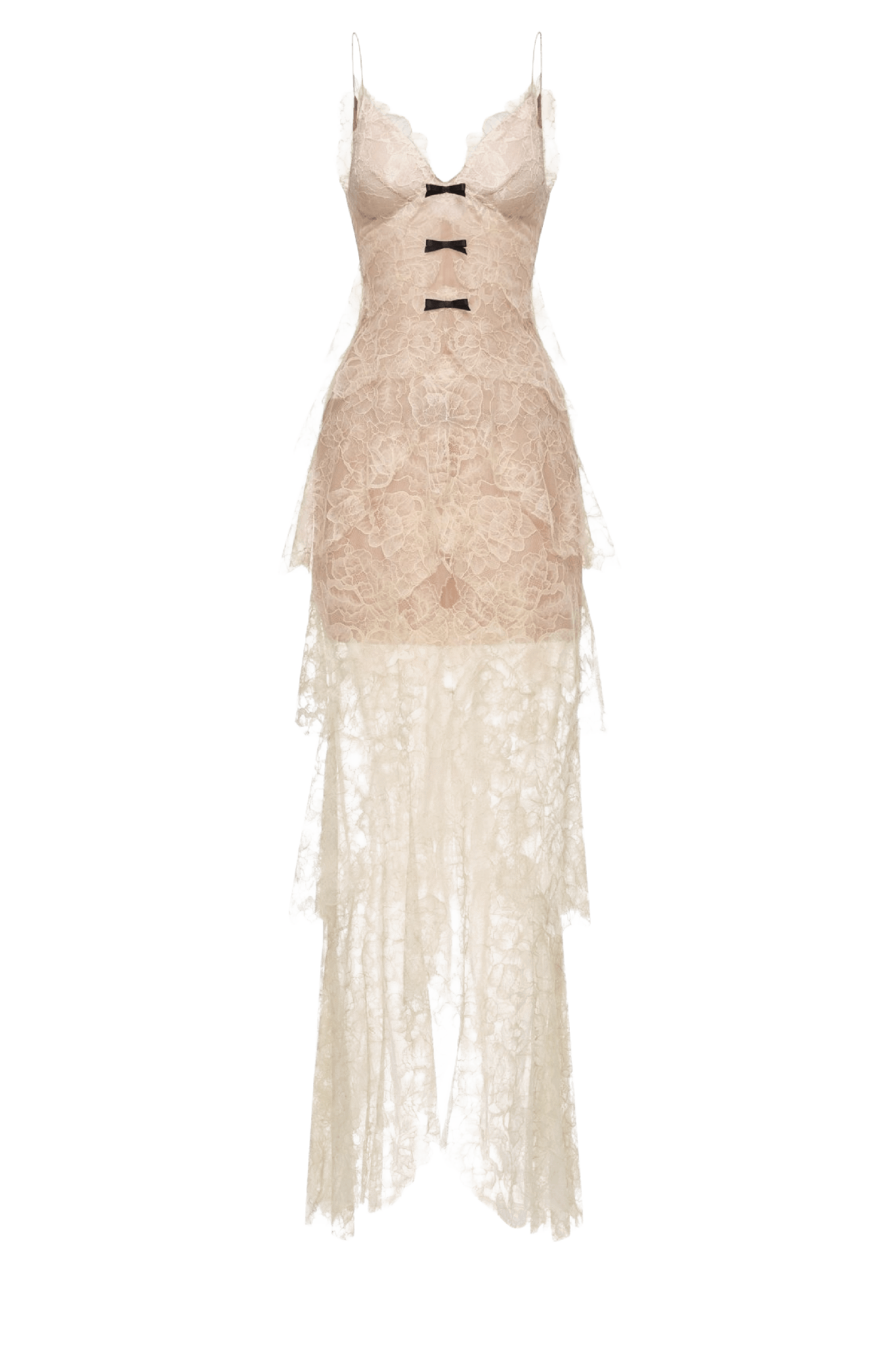 Floral Bow Dress - ALBOUSHIYA - district 5 - dubai - riyadh - abaya - dresses - designers - evening wear - luxury - elegance - craftsmanship - gowns - cocktail dresses - collections - georges