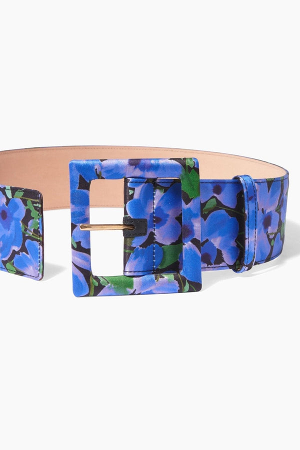Floral - Print Icon Belt - ALBOUSHIYA - district 5 - dubai - riyadh - abaya - dresses - designers - evening wear - luxury - elegance - craftsmanship - gowns - cocktail dresses - collections - georges