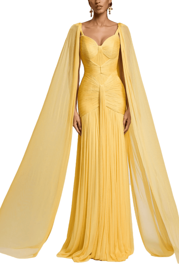 Francesca Gown - ALBOUSHIYA - district 5 - dubai - riyadh - abaya - dresses - designers - evening wear - luxury - elegance - craftsmanship - gowns - cocktail dresses - collections - georges