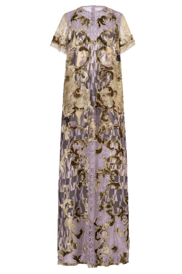 Garnet Dress - ALBOUSHIYA - district 5 - dubai - riyadh - abaya - dresses - designers - evening wear - luxury - elegance - craftsmanship - gowns - cocktail dresses - collections - georges