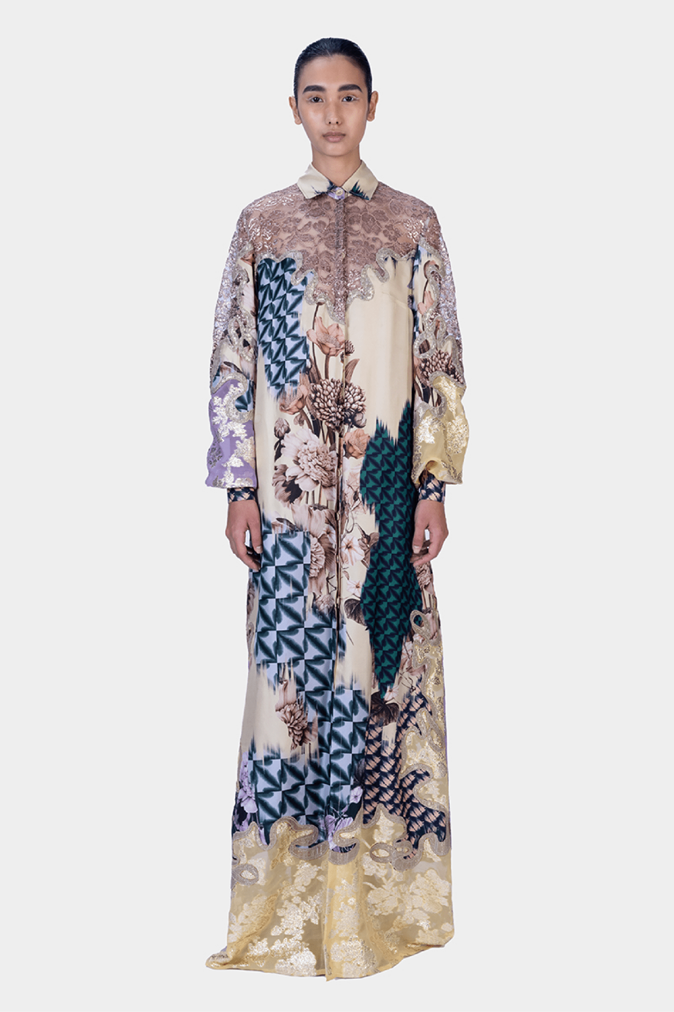 Ghani Dress - ALBOUSHIYA - district 5 - dubai - riyadh - abaya - dresses - designers - evening wear - luxury - elegance - craftsmanship - gowns - cocktail dresses - collections - georges