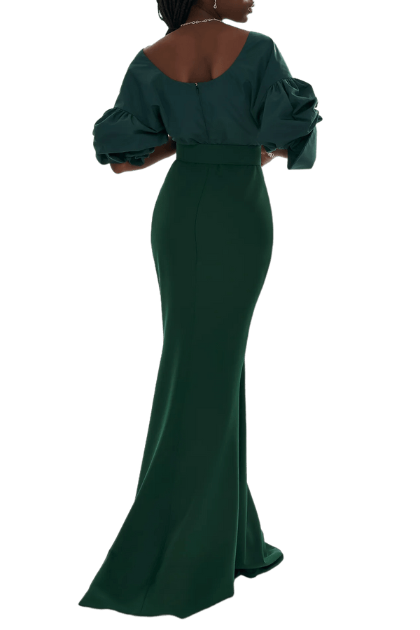 Gianna Dress - ALBOUSHIYA - district 5 - dubai - riyadh - abaya - dresses - designers - evening wear - luxury - elegance - craftsmanship - gowns - cocktail dresses - collections - georges