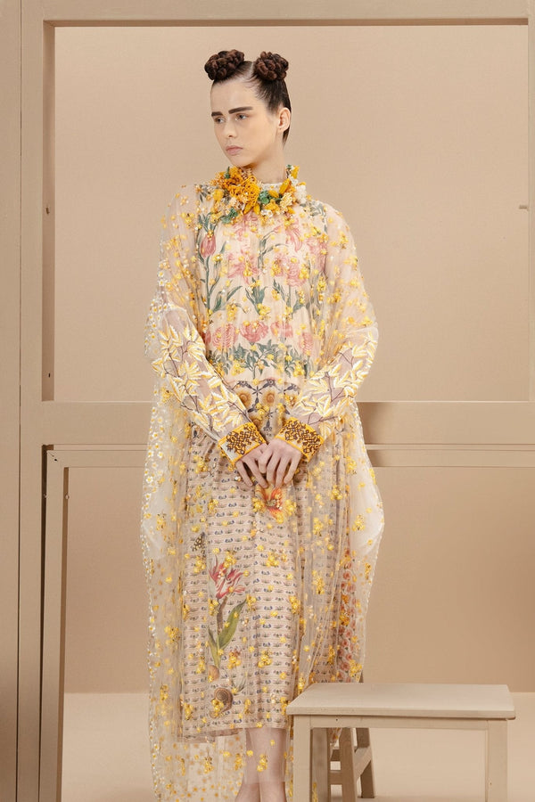 Gira Gown - ALBOUSHIYA - district 5 - dubai - riyadh - abaya - dresses - designers - evening wear - luxury - elegance - craftsmanship - gowns - cocktail dresses - collections - georges