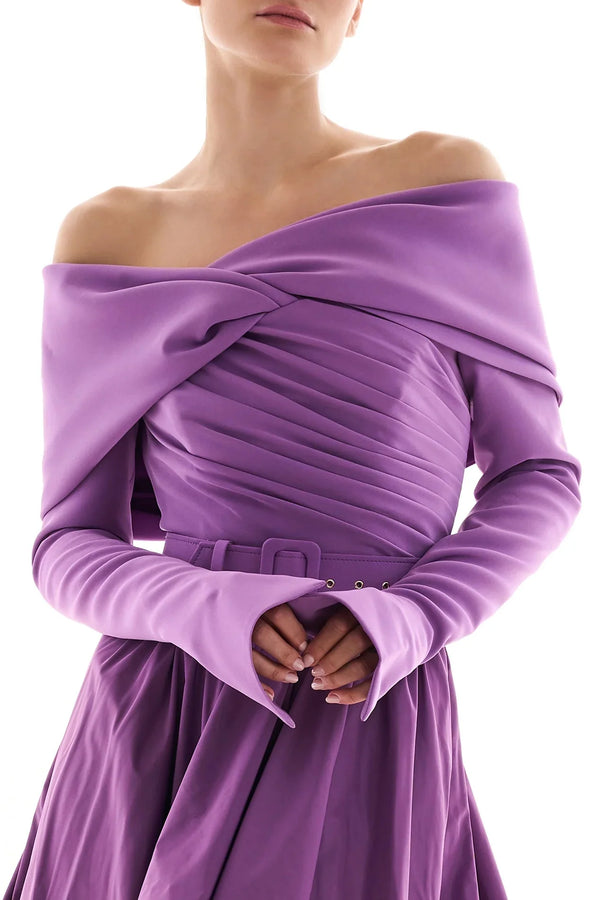 Halima Dress - ALBOUSHIYA - district 5 - dubai - riyadh - abaya - dresses - designers - evening wear - luxury - elegance - craftsmanship - gowns - cocktail dresses - collections - georges