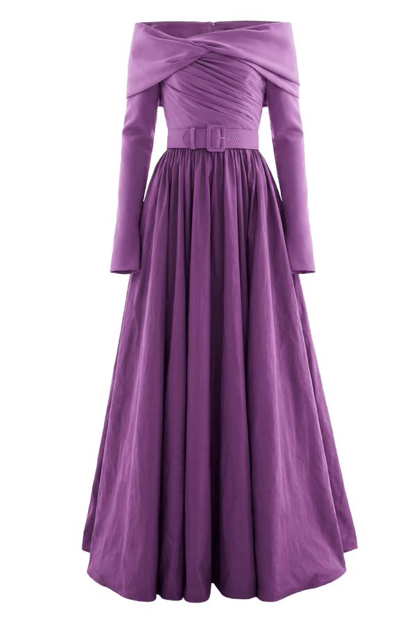 Halima Dress - ALBOUSHIYA - district 5 - dubai - riyadh - abaya - dresses - designers - evening wear - luxury - elegance - craftsmanship - gowns - cocktail dresses - collections - georges