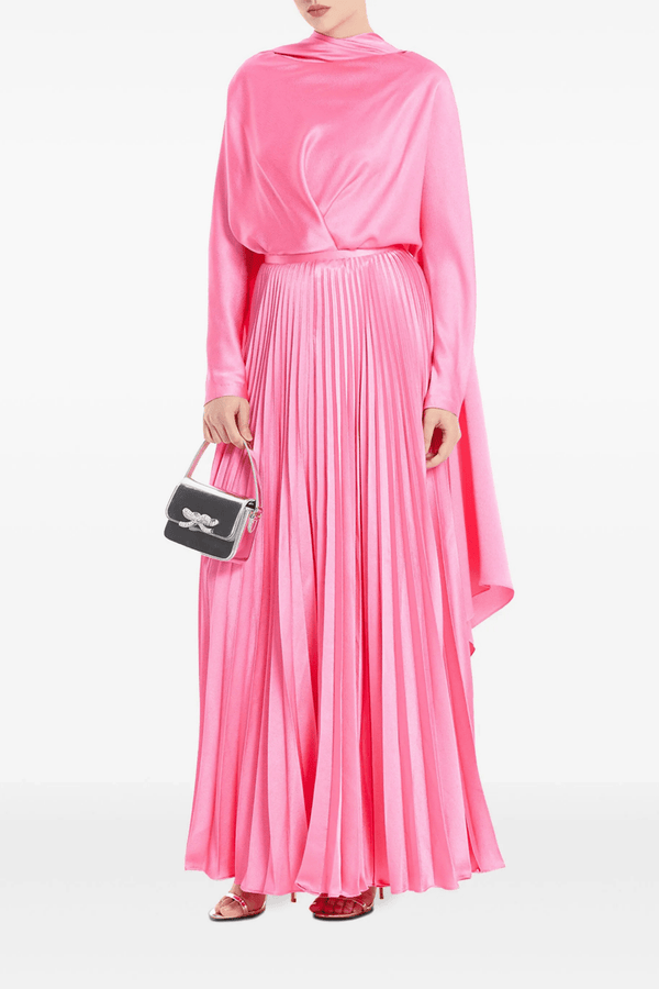 Henley Skirt - ALBOUSHIYA - district 5 - dubai - riyadh - abaya - dresses - designers - evening wear - luxury - elegance - craftsmanship - gowns - cocktail dresses - collections - georges
