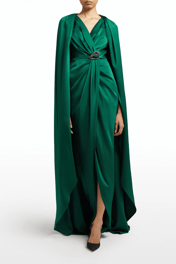 Irene Gown - ALBOUSHIYA - district 5 - dubai - riyadh - abaya - dresses - designers - evening wear - luxury - elegance - craftsmanship - gowns - cocktail dresses - collections - georges
