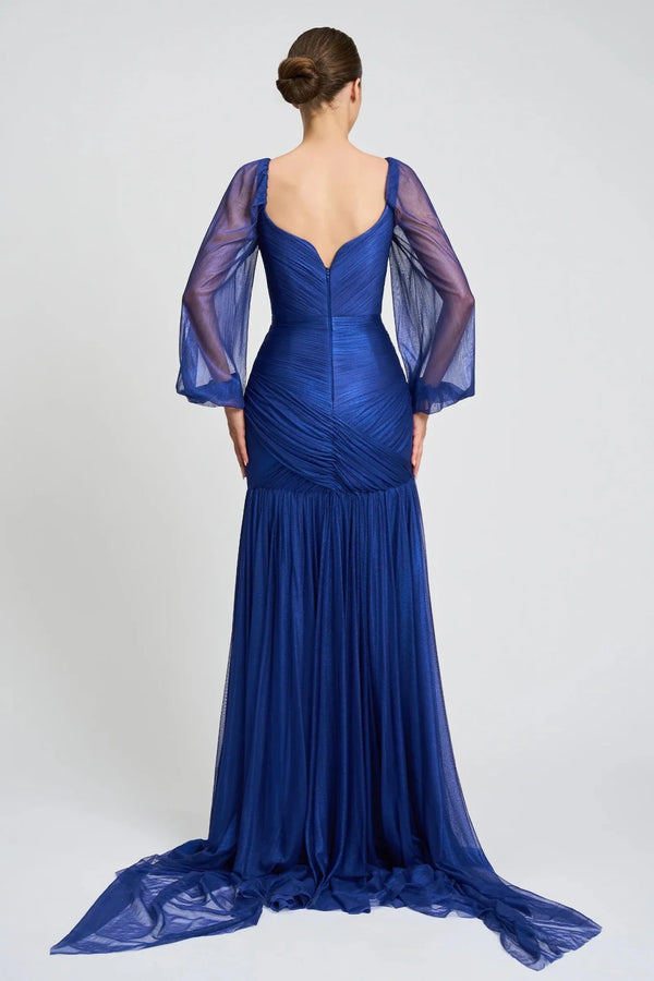 Isabelle Gown - ALBOUSHIYA - district 5 - dubai - riyadh - abaya - dresses - designers - evening wear - luxury - elegance - craftsmanship - gowns - cocktail dresses - collections - georges