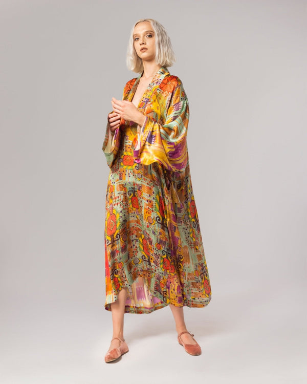 Izmir Silk Satin Farida Dress - ALBOUSHIYA - district 5 - dubai - riyadh - abaya - dresses - designers - evening wear - luxury - elegance - craftsmanship - gowns - cocktail dresses - collections - georges