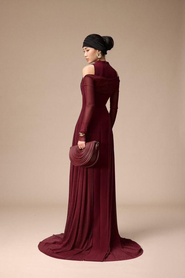 Jacques Dress - ALBOUSHIYA - district 5 - dubai - riyadh - abaya - dresses - designers - evening wear - luxury - elegance - craftsmanship - gowns - cocktail dresses - collections - georges