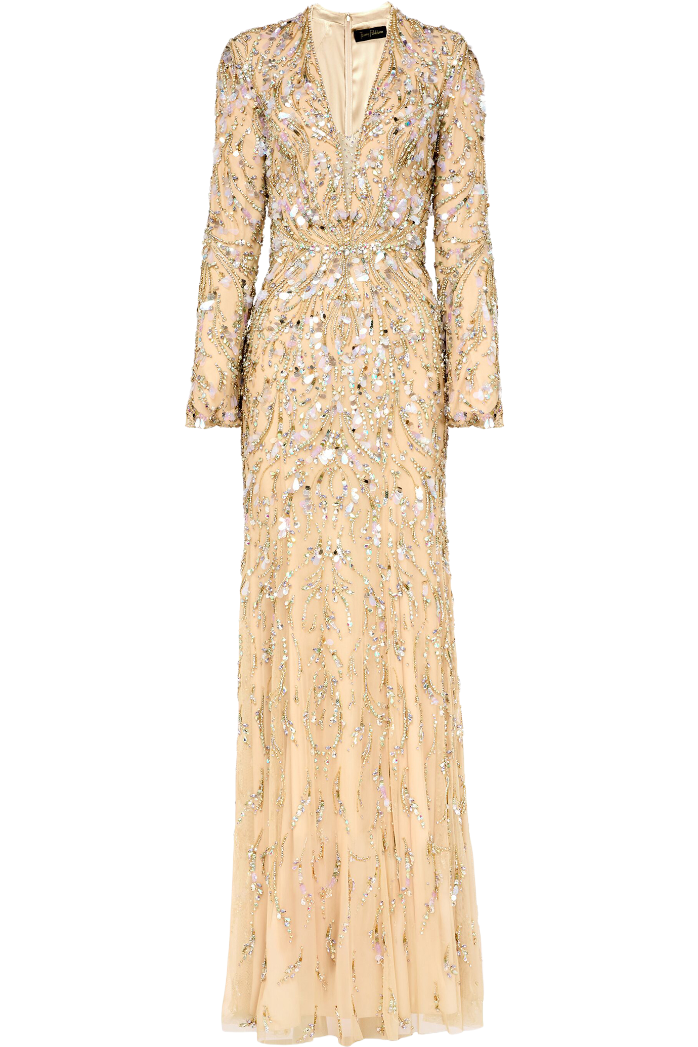 Beige Kaia Gown