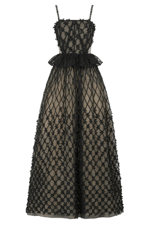 Kenia Gown - ALBOUSHIYA - district 5 - dubai - riyadh - abaya - dresses - designers - evening wear - luxury - elegance - craftsmanship - gowns - cocktail dresses - collections - georges