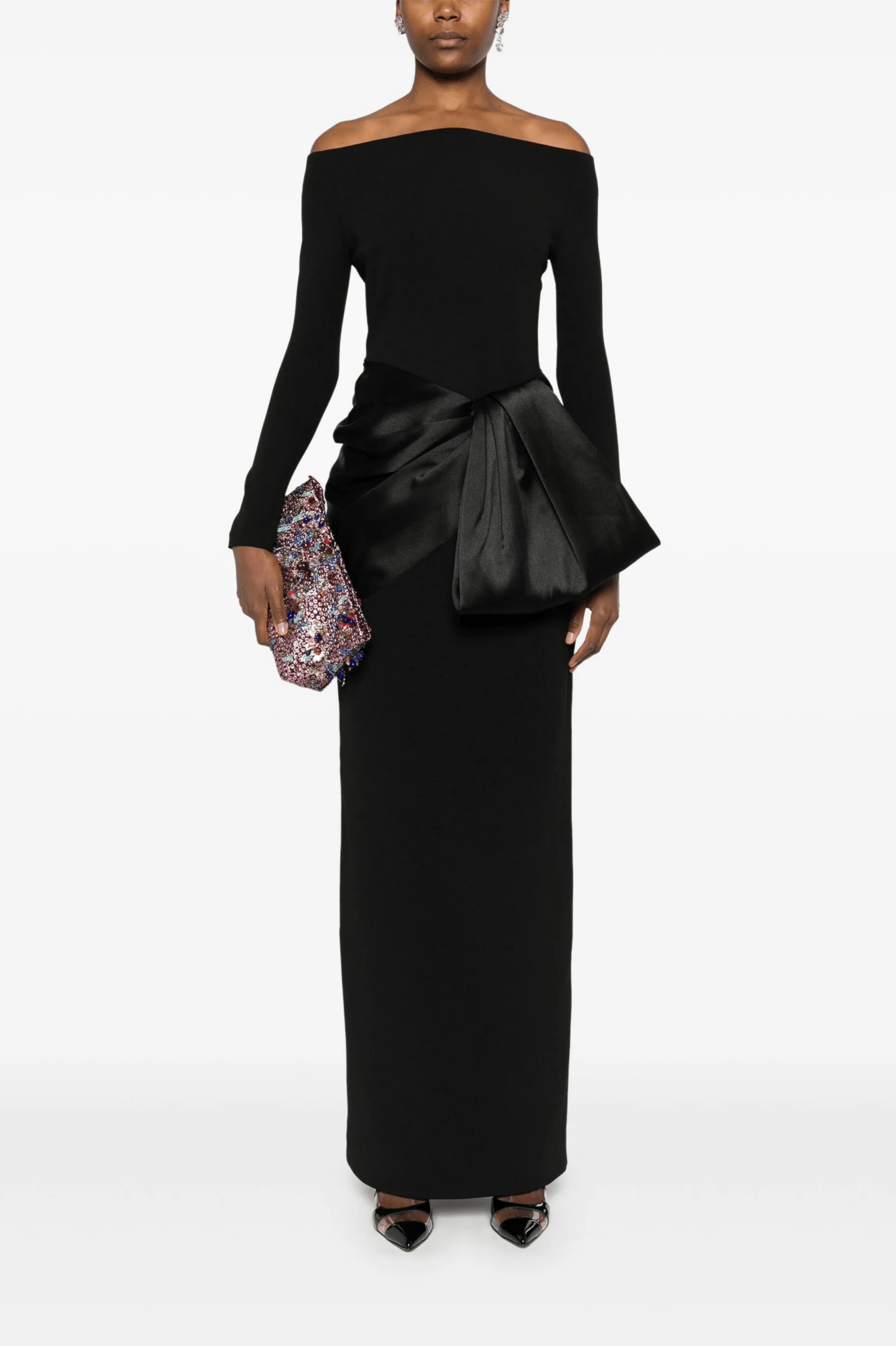 Kori Maxi Dress - ALBOUSHIYA - district 5 - dubai - riyadh - abaya - dresses - designers - evening wear - luxury - elegance - craftsmanship - gowns - cocktail dresses - collections - georges