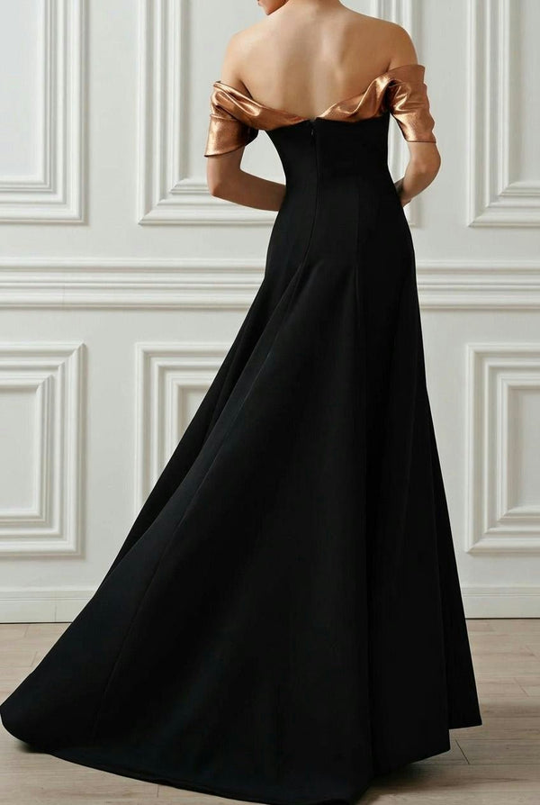 Kylie Dress - ALBOUSHIYA - district 5 - dubai - riyadh - abaya - dresses - designers - evening wear - luxury - elegance - craftsmanship - gowns - cocktail dresses - collections - georges