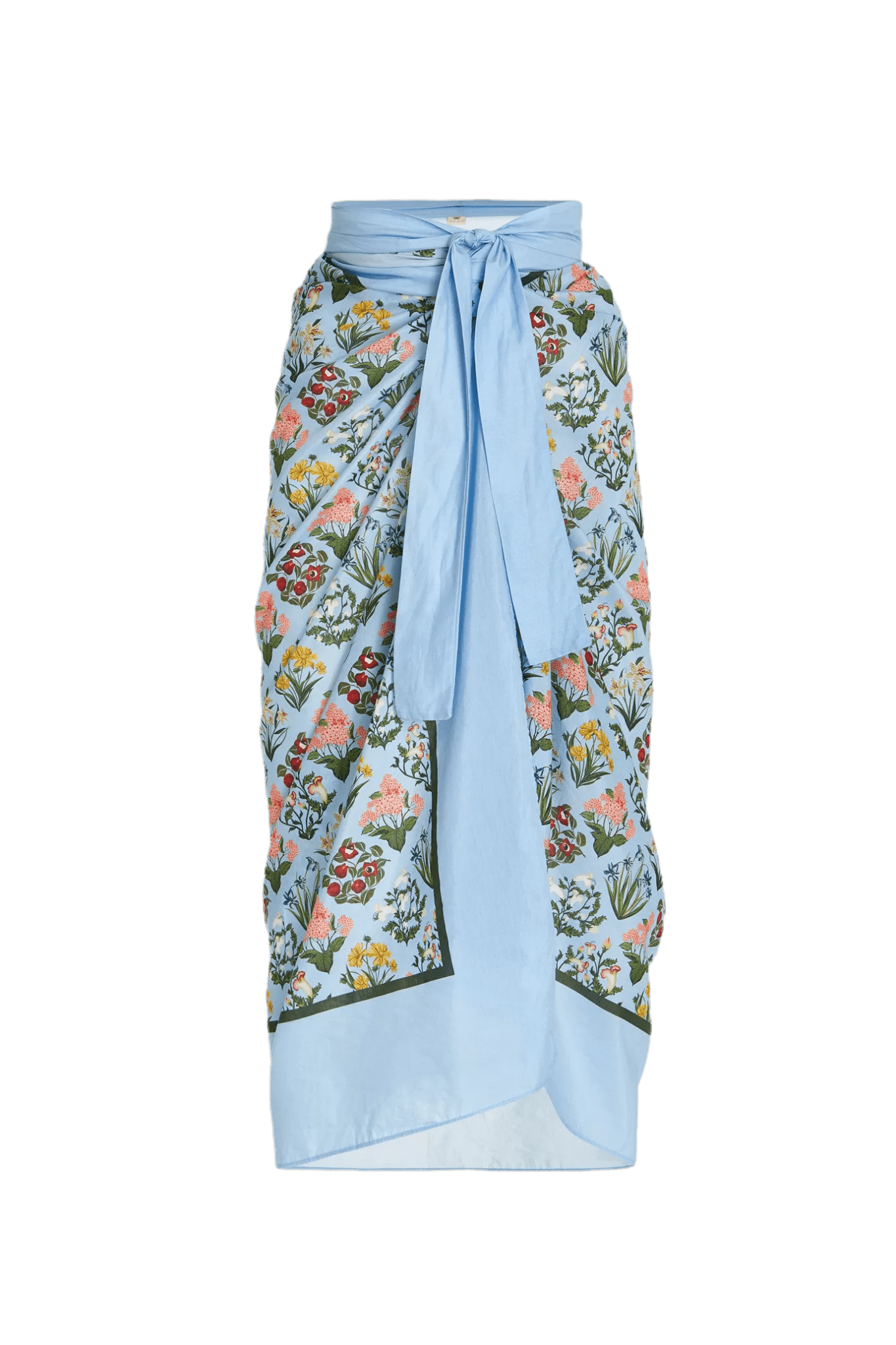 Lavanda Printed Cotton - Silk Pareo - ALBOUSHIYA - district 5 - dubai - riyadh - abaya - dresses - designers - evening wear - luxury - elegance - craftsmanship - gowns - cocktail dresses - collections - georges