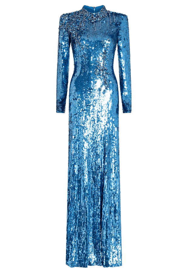 Lina Gown - ALBOUSHIYA - district 5 - dubai - riyadh - abaya - dresses - designers - evening wear - luxury - elegance - craftsmanship - gowns - cocktail dresses - collections - georges