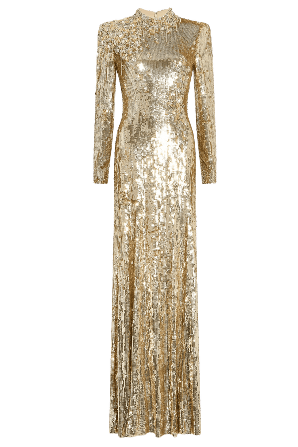 Lina Gown - ALBOUSHIYA - district 5 - dubai - riyadh - abaya - dresses - designers - evening wear - luxury - elegance - craftsmanship - gowns - cocktail dresses - collections - georges