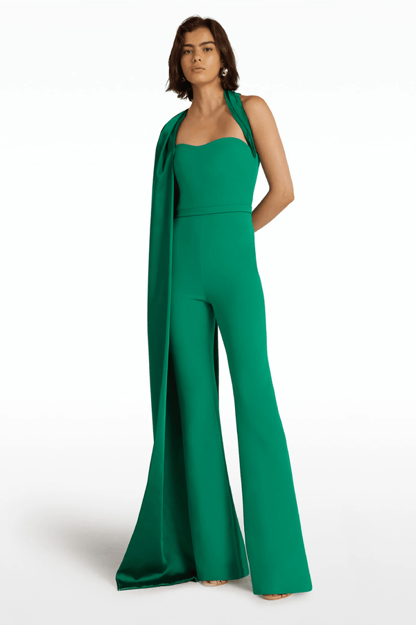 Lollian Jumpsuit - ALBOUSHIYA - district 5 - dubai - riyadh - abaya - dresses - designers - evening wear - luxury - elegance - craftsmanship - gowns - cocktail dresses - collections - georges