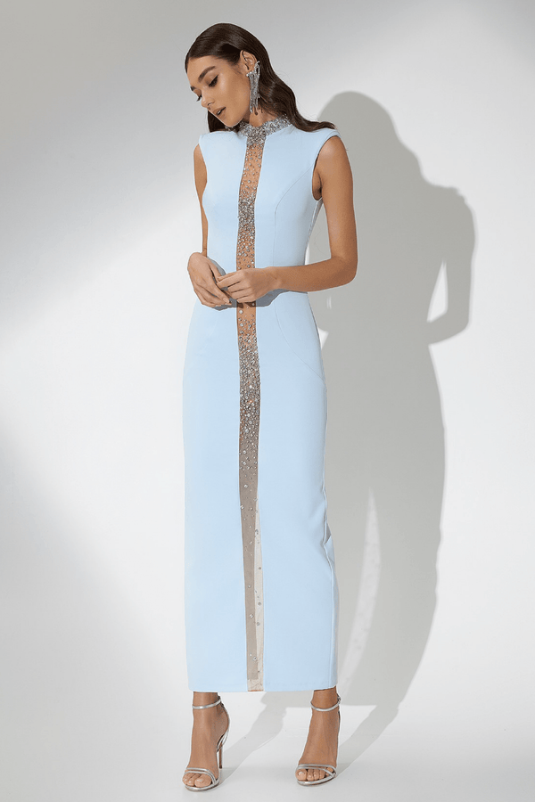 Luchi Dress - ALBOUSHIYA - district 5 - dubai - riyadh - abaya - dresses - designers - evening wear - luxury - elegance - craftsmanship - gowns - cocktail dresses - collections - georges