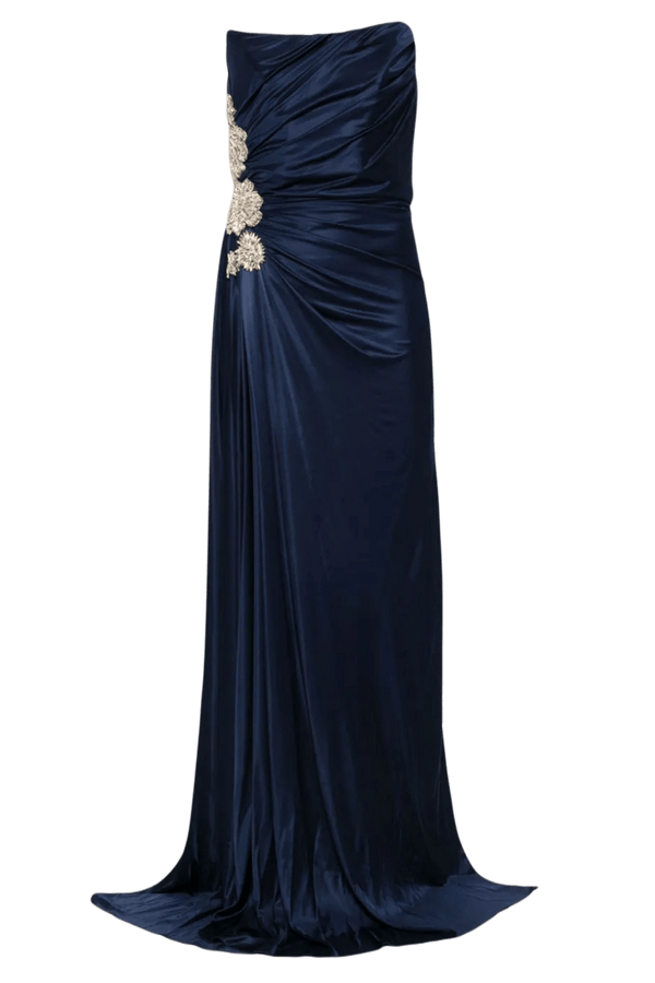 Milia Gown - ALBOUSHIYA - district 5 - dubai - riyadh - abaya - dresses - designers - evening wear - luxury - elegance - craftsmanship - gowns - cocktail dresses - collections - georges