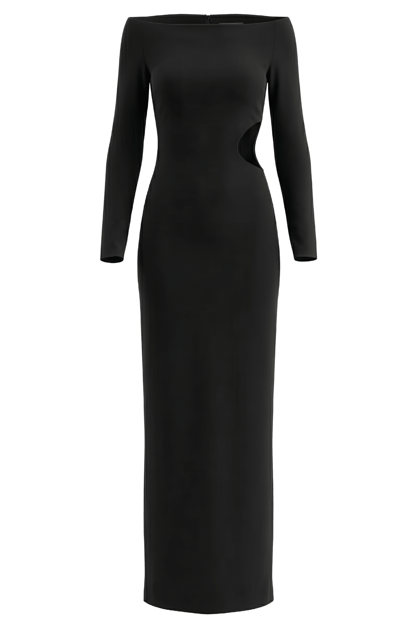 Mircea Cut - Out Maxi Dress - ALBOUSHIYA - district 5 - dubai - riyadh - abaya - dresses - designers - evening wear - luxury - elegance - craftsmanship - gowns - cocktail dresses - collections - georges
