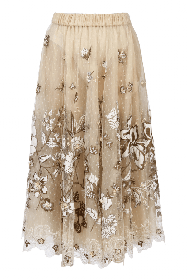 Misty Skirt - ALBOUSHIYA - district 5 - dubai - riyadh - abaya - dresses - designers - evening wear - luxury - elegance - craftsmanship - gowns - cocktail dresses - collections - georges